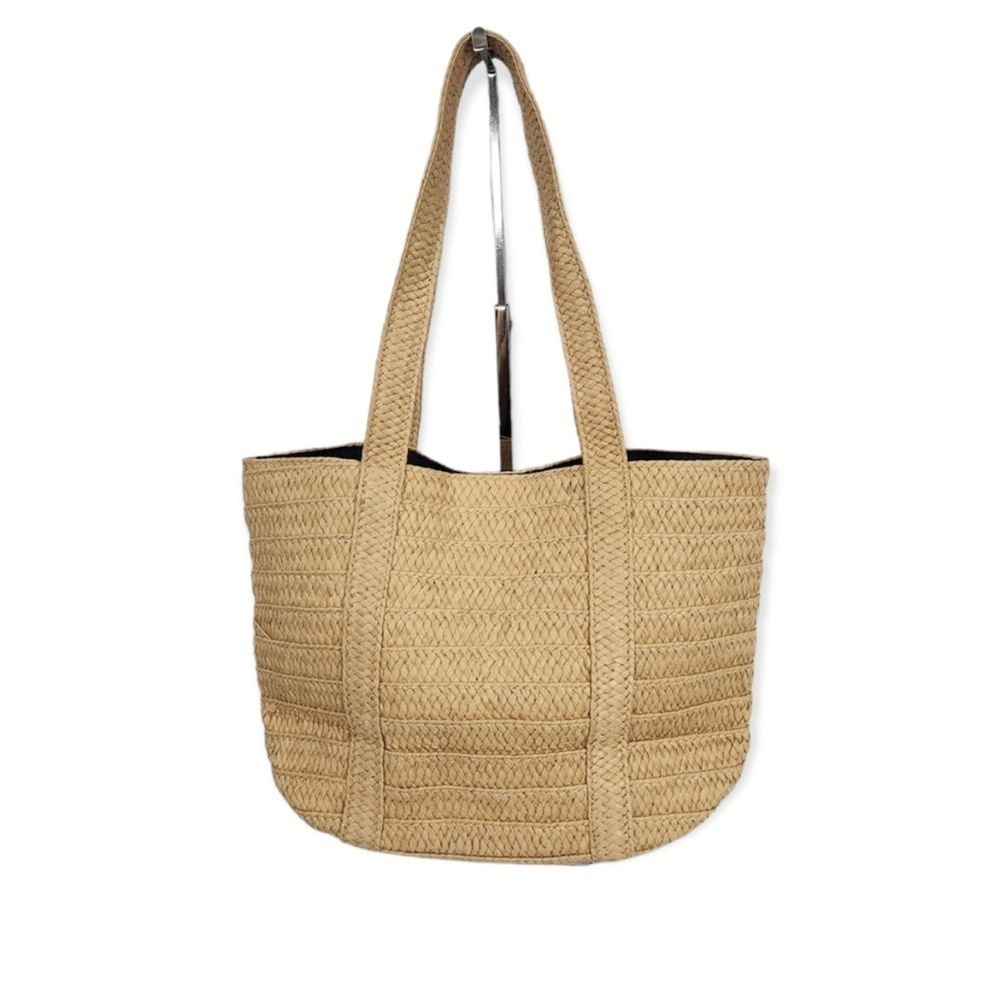Draper James Everyday Large Straw Purse EUC